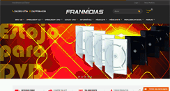 Desktop Screenshot of franmidias.com.br