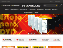 Tablet Screenshot of franmidias.com.br